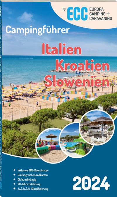 ECC Campingführer Italien/Kroatien/Slowenien 2024