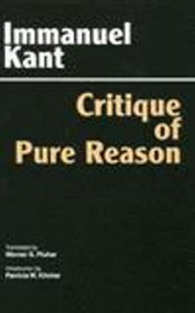 Kant, I: Critique of Pure Reason