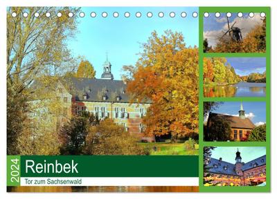 Reinbek, Tor zum Sachsenwald (Tischkalender 2024 DIN A5 quer), CALVENDO Monatskalender