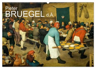 Pieter Bruegel d.Ä. (Wandkalender 2026 DIN A2 quer), CALVENDO Monatskalender