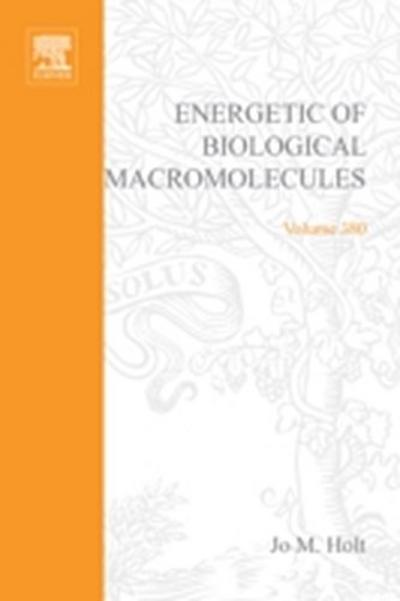 Energetics of Biological Macromolecules, Part E