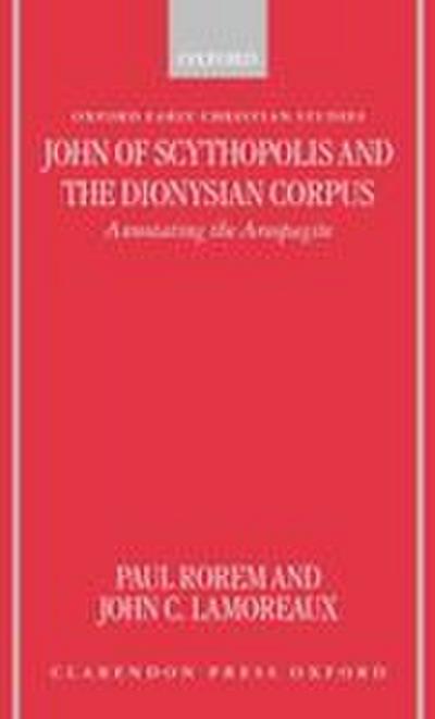 John of Scythopolis and the Dionysian Corpus