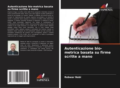 Autenticazione bio-metrica basata su firme scritte a mano