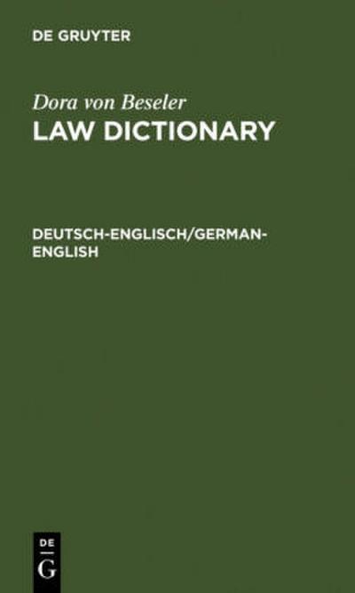 Deutsch-Englisch/German-English