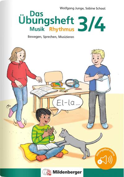 Das Übungsheft Musik - Rhythmus 3/4