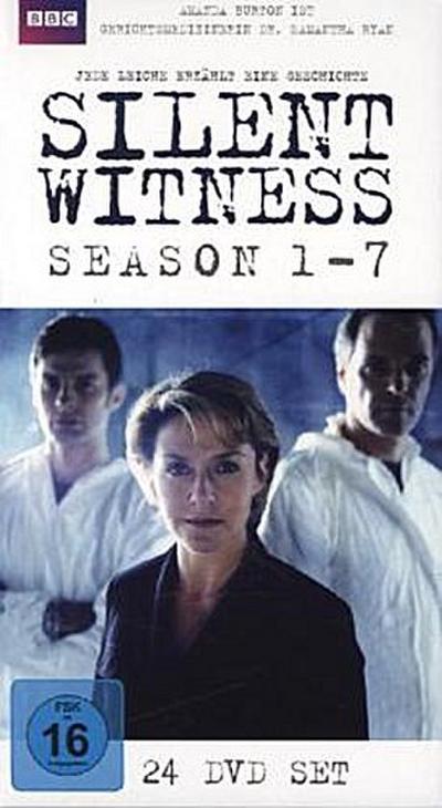 Silent Witness Box - Staffel 1-7. Staffel.1-7, 24 DVDs