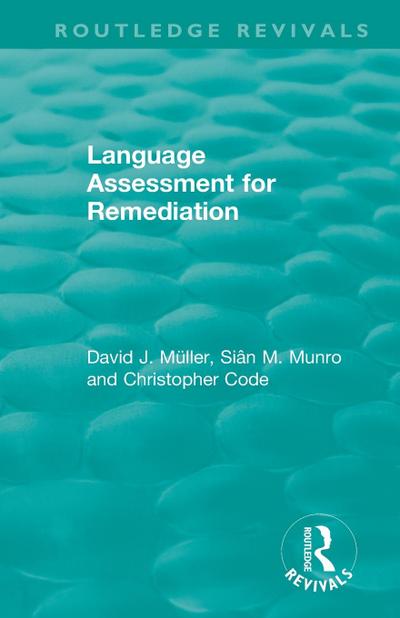 Language Assessment for Remediation (1981)