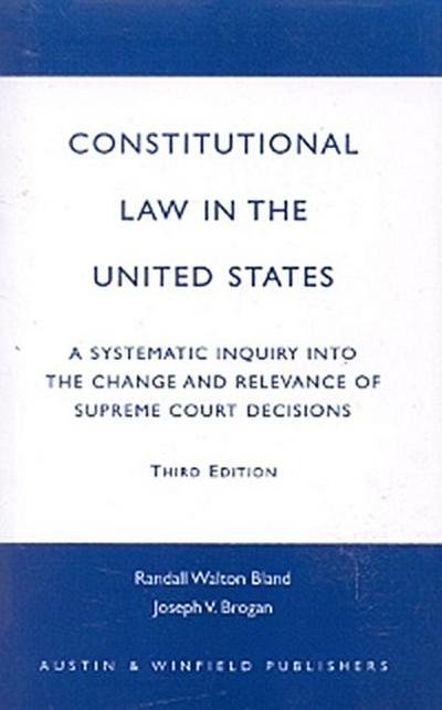 Constitutional Law in the United States