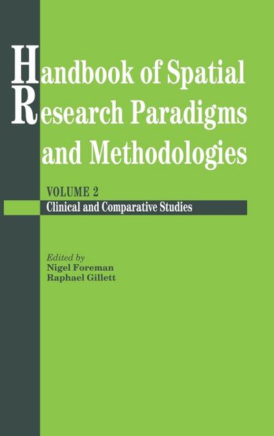 Handbook Of Spatial Research Paradigms And Methodologies
