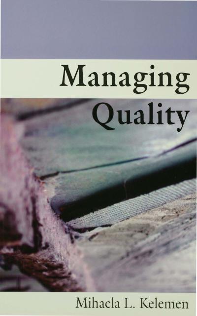 Managing Quality