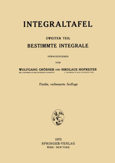 Integraltafel