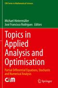 Topics in Applied Analysis and Optimisation