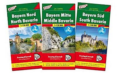 Bayern, Autokarten Set 1:150.000