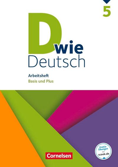 D wie Deutsch - Zu allen Ausgaben 5. Schuljahr - Arbeitsheft mit Lösungen