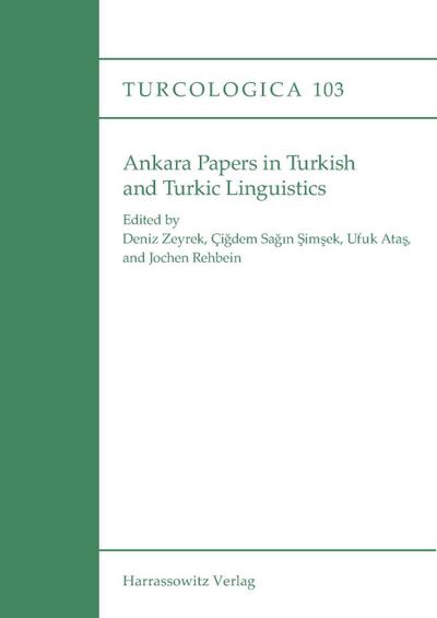 Ankara Papers in Turkish and Turkic Linguistics