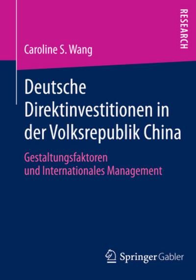 Deutsche Direktinvestitionen in der Volksrepublik China