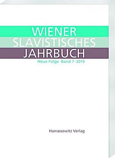 Wiener Slavistisches Jahrbuch 7 (2019)