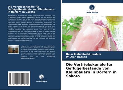 Die Vertriebskanäle für Geflügelbestände von Kleinbauern in Dörfern in Sokoto