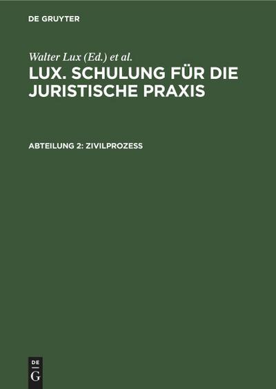 Zivilprozeß