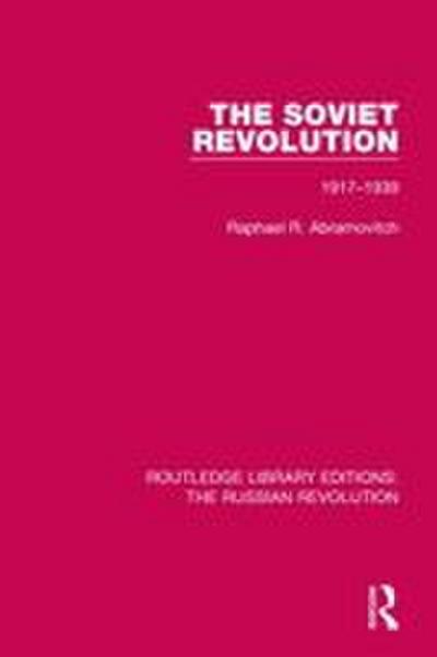 The Soviet Revolution