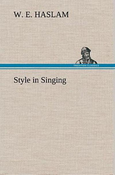 Style in Singing