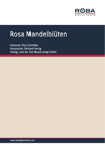 Rosa Mandelblüten