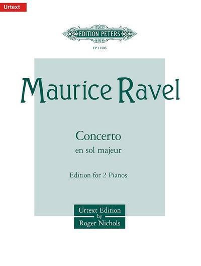 Ravel, M: CONCERTO EN SOL MAJEUR (PIANO