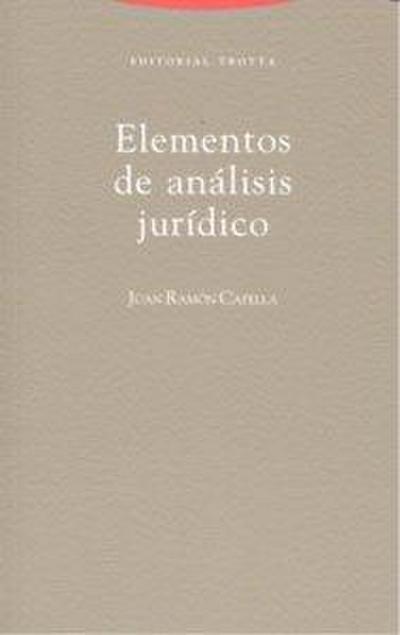 Elementos de análisis juridico
