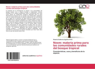 Neem: materia prima para las comunidades rurales del bosque tropical