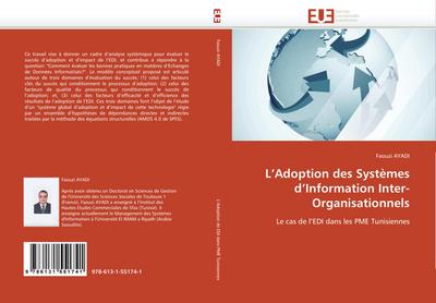 L’’Adoption des Systèmes d’’Information Inter-Organisationnels