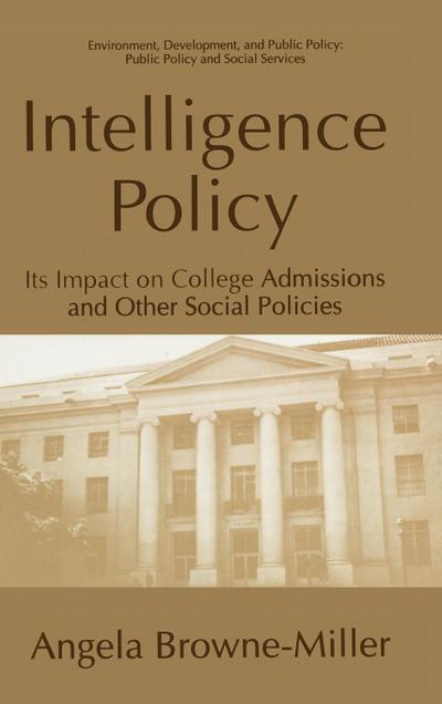 Intelligence Policy
