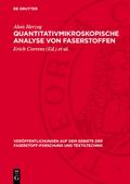 Quantitativmikroskopische Analyse von Faserstoffen