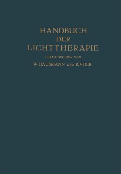 Handbuch der Lichttherapie