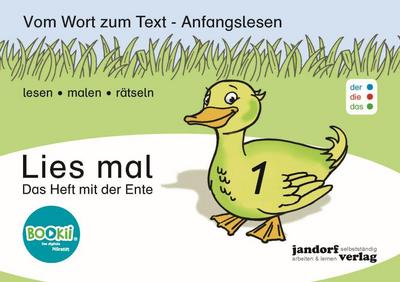 Lies mal 1 - Das Heft mit der Ente (DaZ)