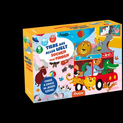 Tiere aus aller Welt suchen und finden (Spiel)