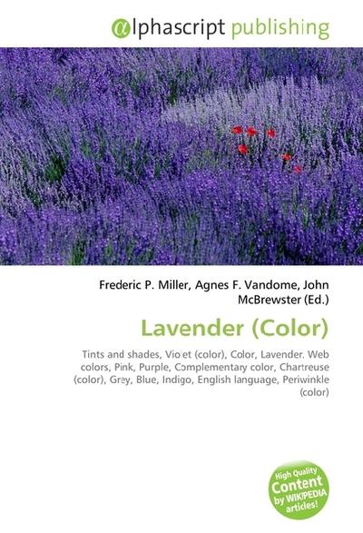 Lavender (Color) - Frederic P. Miller