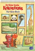 Der kleine Drache Kokosnuss - Quizblock Tiere von Ingo Siegner | Buch