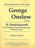 Quartett h-Moll Nr.32 op.63für 2 Violinen, Viola und Violoncello
