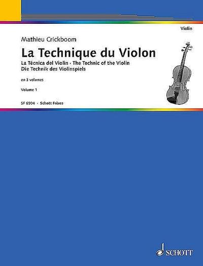 La technique du violon vol.1