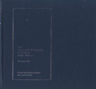 The Annotated Bibliography of Canada’s Major Authors