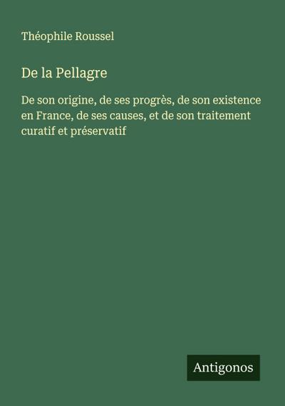 De la Pellagre