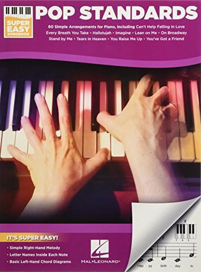 Pop Standards Super Easy Songbook, Piano