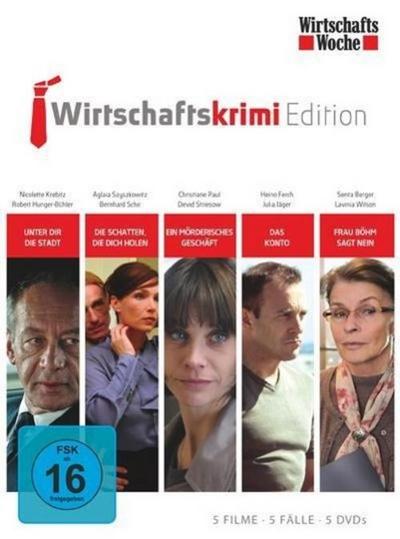Wirtschaftskrimi Edition, 5 DVDs