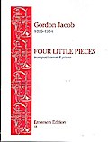 4 little Pieces for trumpet (cornet) and piano