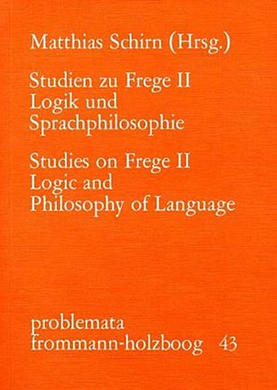 Studien zu Frege / II