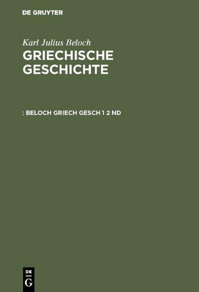 Die Zeit vor den Perserkriegen