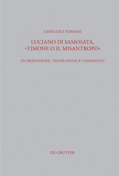 Luciano di Samosata, "Timone o il misantropo"