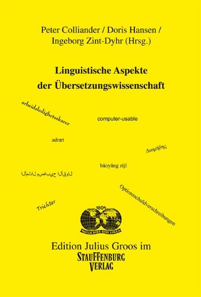 Linguistische Aspekte der Übersetzungswissenschaft