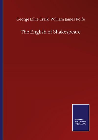 The English of Shakespeare
