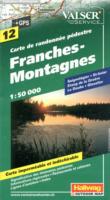 Franches-Montagnes Wanderkarte Nr. 12